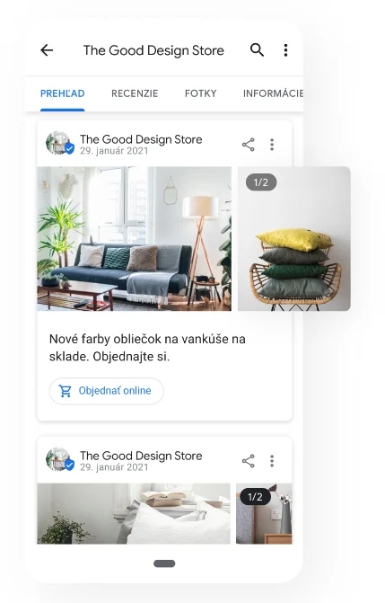 Spravujte váš profil v Google