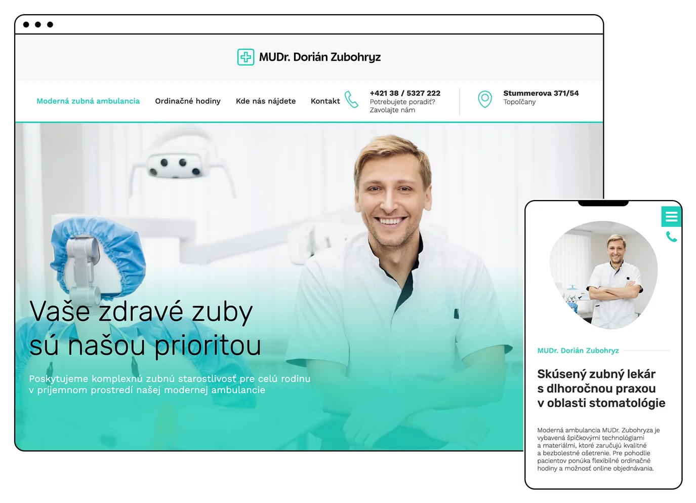 Ukážka webu mini.mediclick.sk