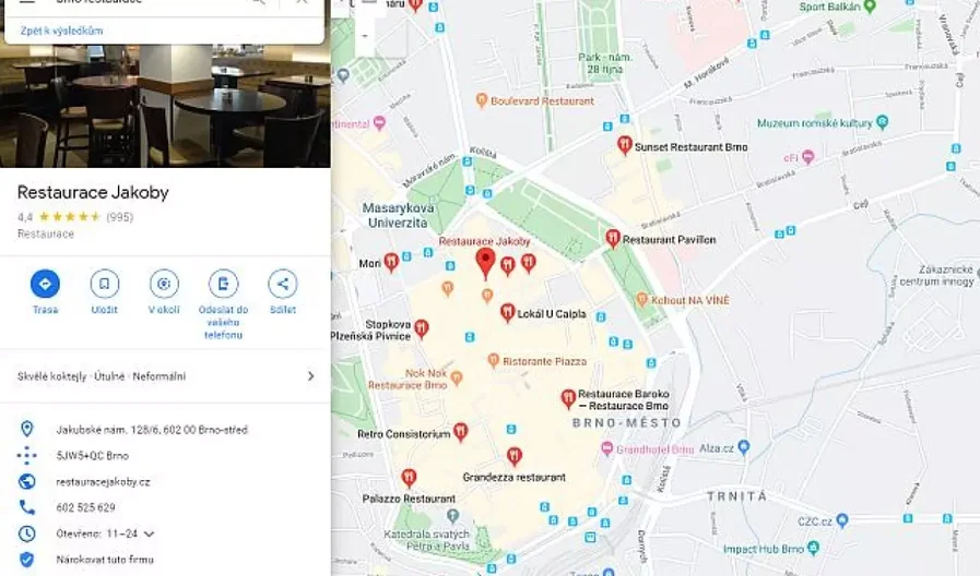 Zobrazujte sa v mapách